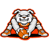 Bulldog Football Power Mascot