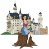 Bavarian pin-up for Neuschwanstein