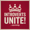Introverts Unite, serparately - Funny Introvert 