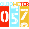 Oldometer 57 Funny 57th Birthday Retro
