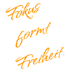 Focus Shapes Freedom – Motivational Slogan