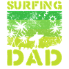 Surfing Dad Retro Green