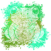 Zentangle Frog
