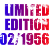 70th Birthday Limited Edition 02/1956