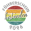 Führerschein 2026 bestanden Fahrprüfung Geschenk