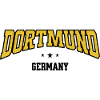 Dortmund Curved Font Design