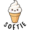 Softie Softeis Lover Eiscreme Icon Geschenk