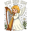 Angel Harp Carnival Carnival Girl Costume
