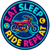 Eat Sleep Ride Repeat - Moto - Biker
