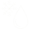Schnee und Minimalist Drop