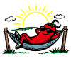 Chilling Chili Funny Pun Chilling Chilli