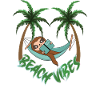 Hot to relax sloth beach