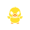 Rebellious Duckling Not Today Quack