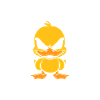 Grumpy Duck: Not Human Today