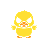 Rebellious duckling not today