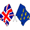 West Sussex flag & British flag
