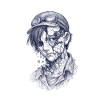 Decayed mechanic| Surreal Zomie Boy
