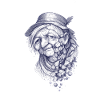 Stone portrait