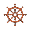 Captain's Steering Wheel Emblem