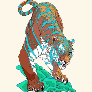 Neon Tiger