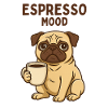 Espresso Mood Pug