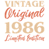 Vintage Original 1986 rajoitetun erän vuosipäivä