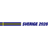 Suède 2026 Flag Sverige