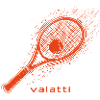 Valatti Tennis Red: Strike with Style!