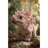 Rosa Stegosaurus im Ember Forest