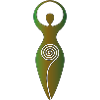 Wiccan Spiral Goddess - Feminine Energy