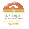 Sunset Paragliding Motif
