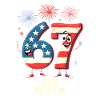 US Flag 67 Memes Six Seven