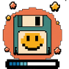Floppy Disk Retro Internet
