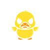 Furious Yellow Duck