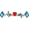 Yorkshire Heartbeat Flag