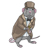 Rat Groom Wedding Ring