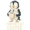 Kaffeepinguin mit Stil