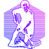 Classic floorball motif