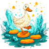 Schatzduck im Kristallreich