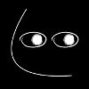 Side Eye_Blk/Wht