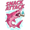 Snack Attack 8th Birthday Shark