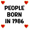Née en 1986 - Love Heart