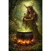 Druiden Frau