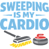 Curling Funny Sweep Hard Broom Cardio