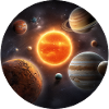 Astronomie Weltraum-Sonnensystem-Planetenumlaufbahn