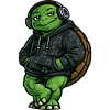 Groovy Turtle DJ Hoodie