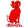 Demon Sphinx Cat: Red Meeeauuu
