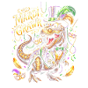 Mardi Gras Dino Mask Cult