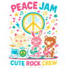 Peace jam rock crew, cute band