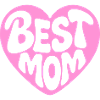 Best Mom Heart Design